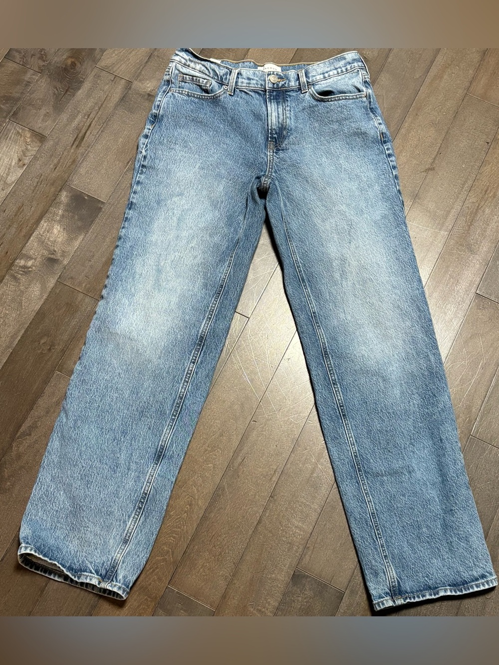 PacSun Jordyn Low Rise Straight Jeans Size 26 Light Wash Y2K Denim